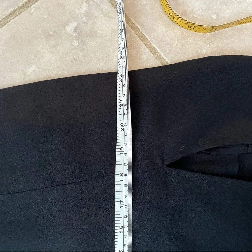 Wilfred Women’s Juliet Corset Novella Black Mini Dress Long Sleeve Ruching 14 - Picture 16 of 17